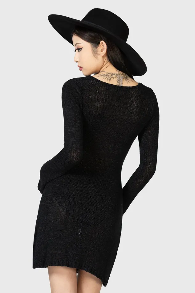 Killstar Mini Women Into The Abyss Cover Up Dress