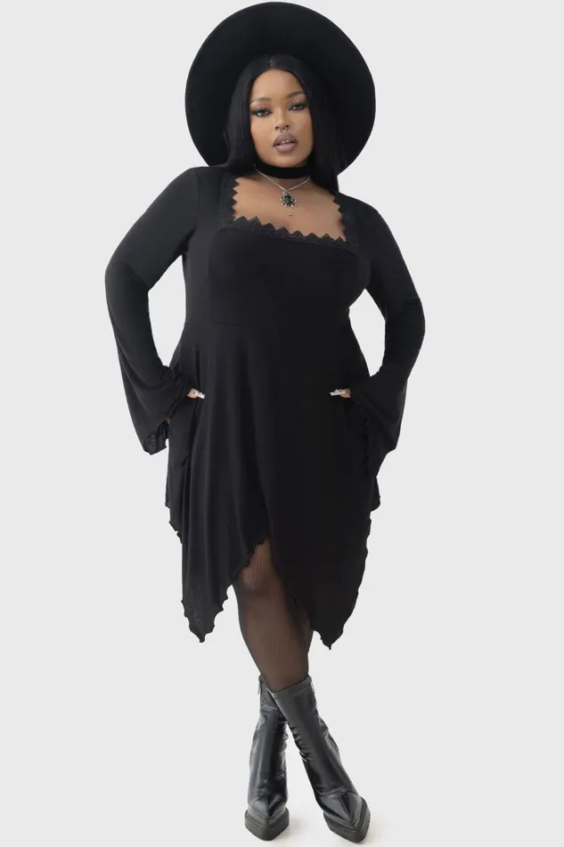 Killstar Mini Women Lacerated Dress