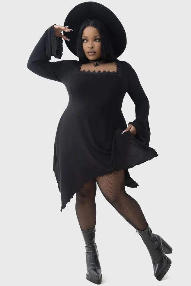 Killstar Mini Women Lacerated Dress