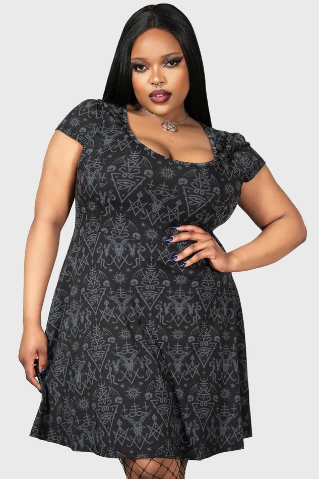 Killstar Mini Women Maiden039s Spirit Skater Dress