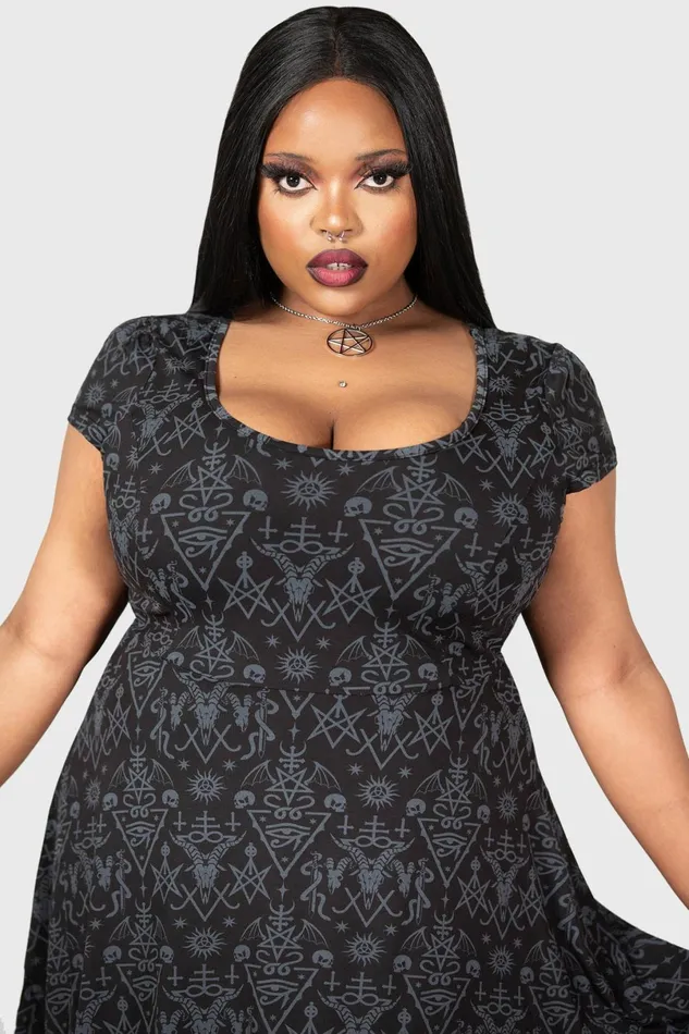 Killstar Mini Women Maiden039s Spirit Skater Dress