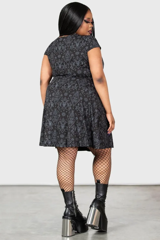 Killstar Mini Women Maiden039s Spirit Skater Dress