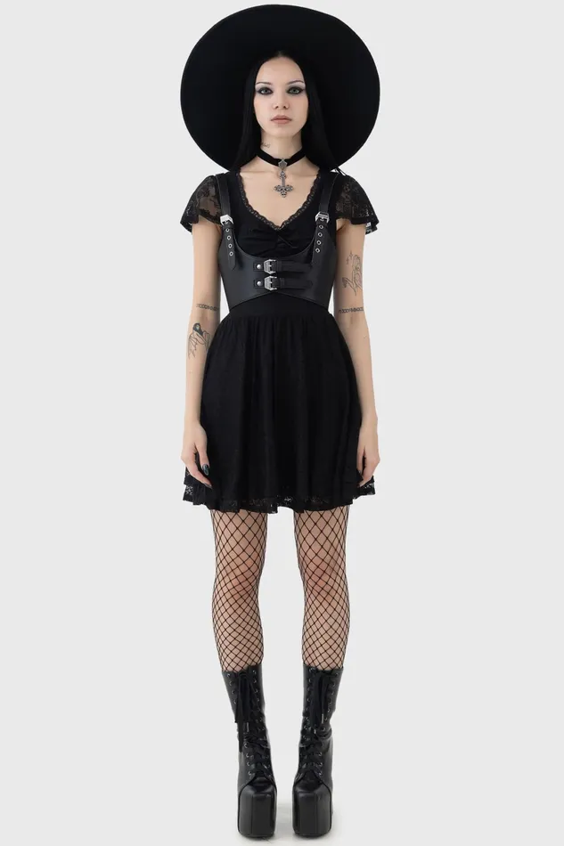 Killstar Mini Women Necroix Mini Dress
