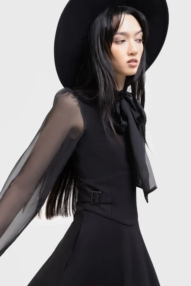 Killstar Mini Women Somber Shadow Dress