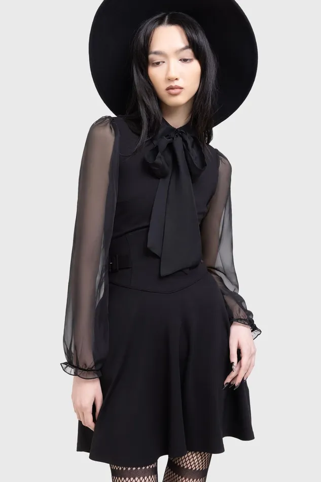 Killstar Mini Women Somber Shadow Dress