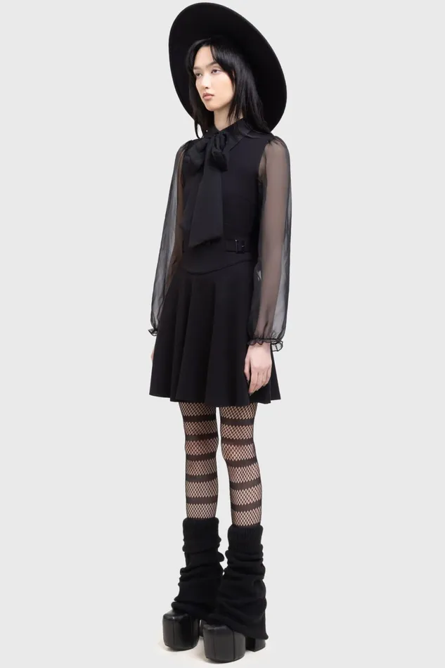 Killstar Mini Women Somber Shadow Dress