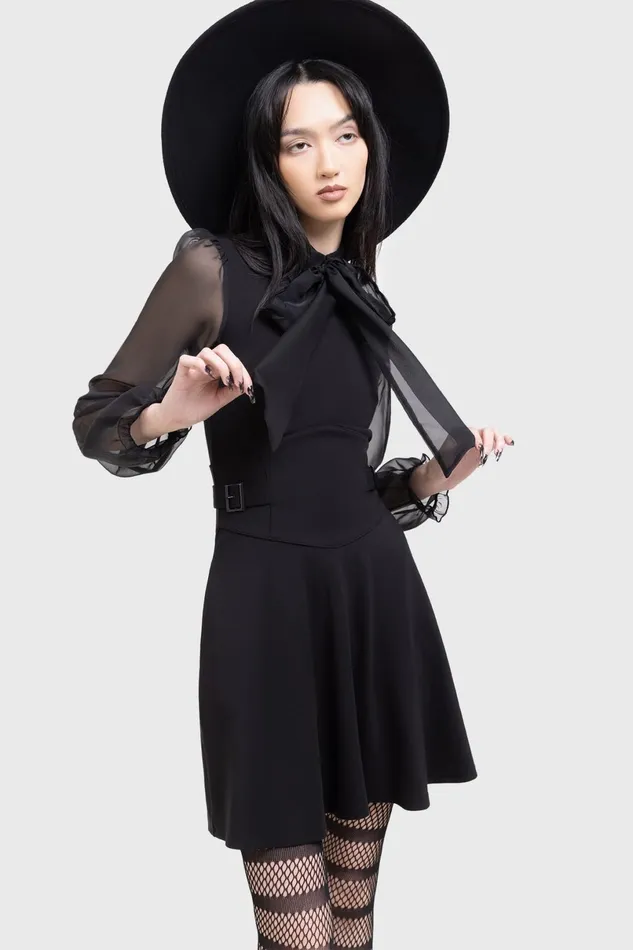 Killstar Mini Women Somber Shadow Dress