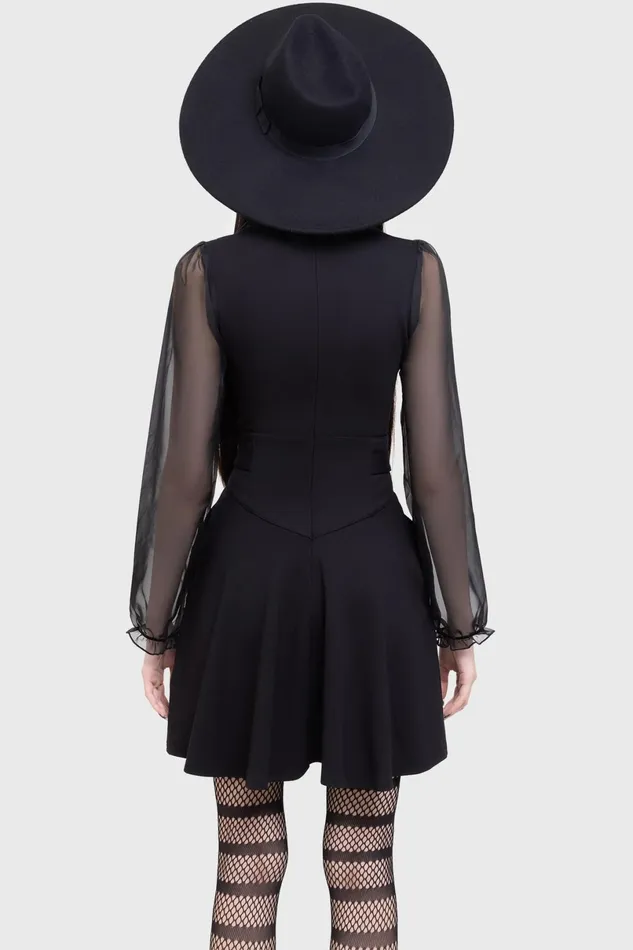 Killstar Mini Women Somber Shadow Dress
