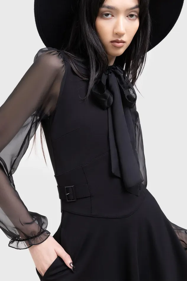 Killstar Mini Women Somber Shadow Dress