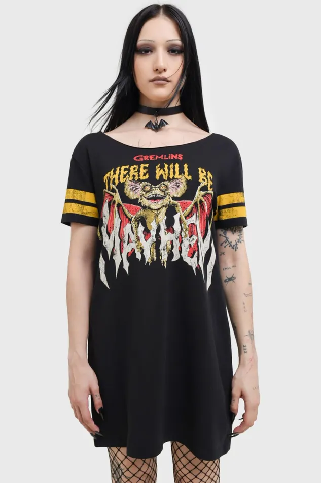 Killstar Mini Women Trouble Maker TShirt Dress