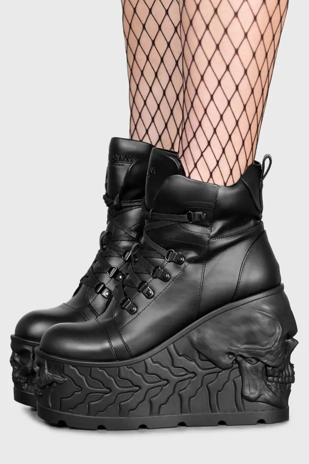 Killstar Platforms Women Doom Platform Boots