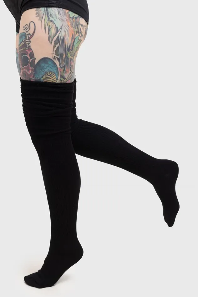 Killstar Socks and Tights Women Hecate Slouch Socks