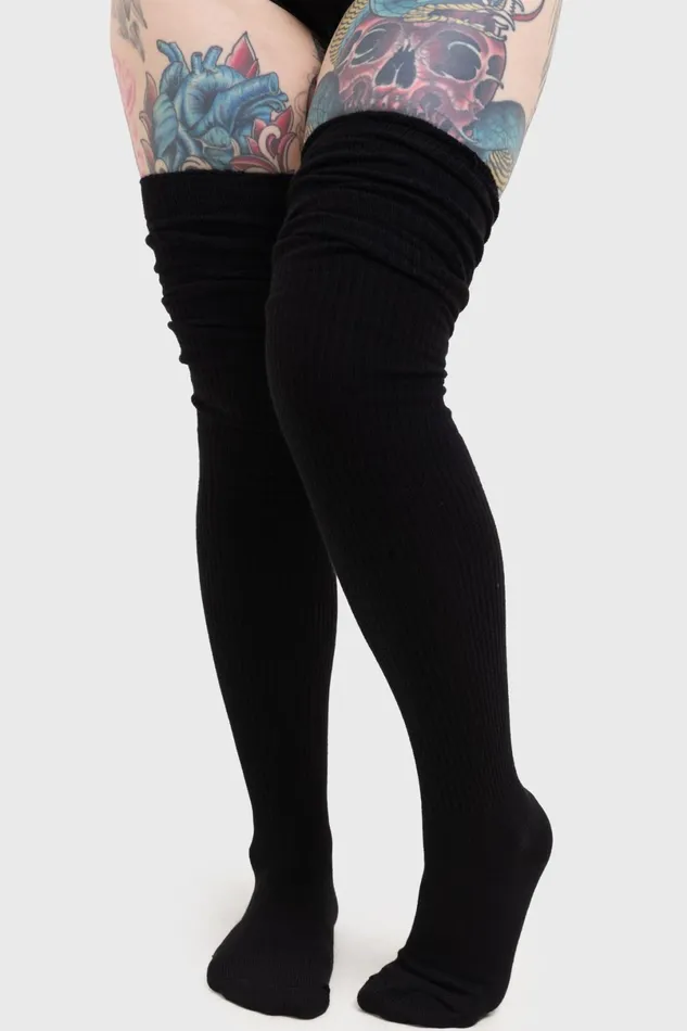 Killstar Socks and Tights Women Hecate Slouch Socks