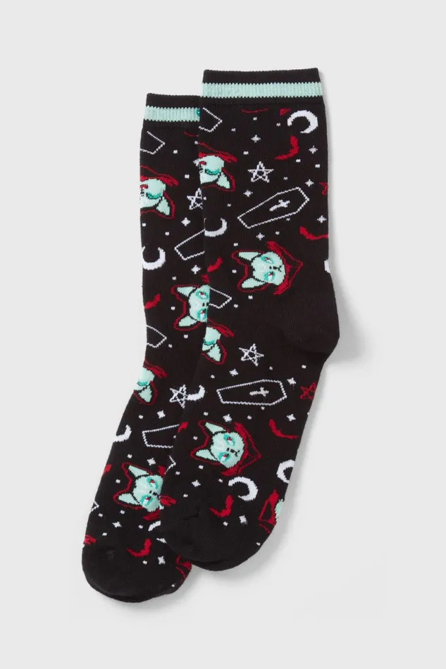 Killstar Socks and Tights Women Lil Vampurr Ankle Socks