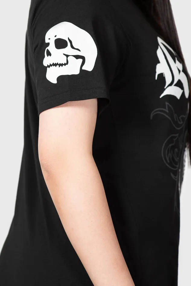 Killstar TShirts and Vests Women Danse Macabre TShirt