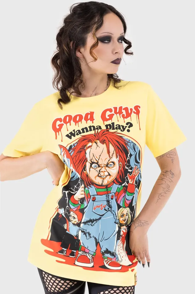 Killstar TShirts and Vests Women Play Pals Toys TShirt