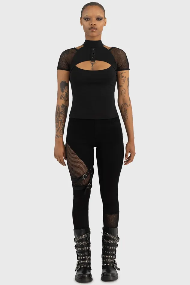 Killstar Trousers and Jeans Women Downfall Jeans