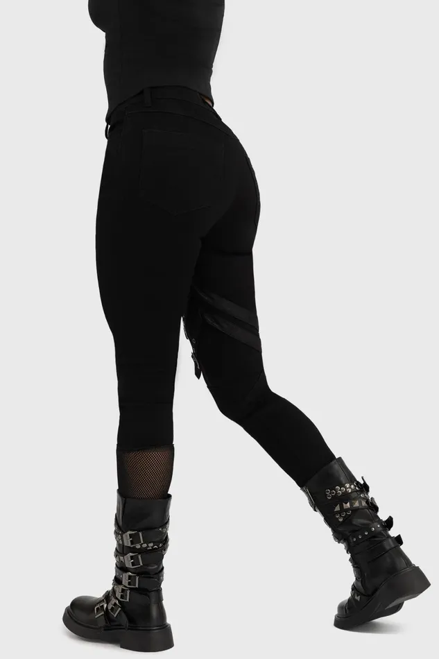Killstar Trousers and Jeans Women Downfall Jeans
