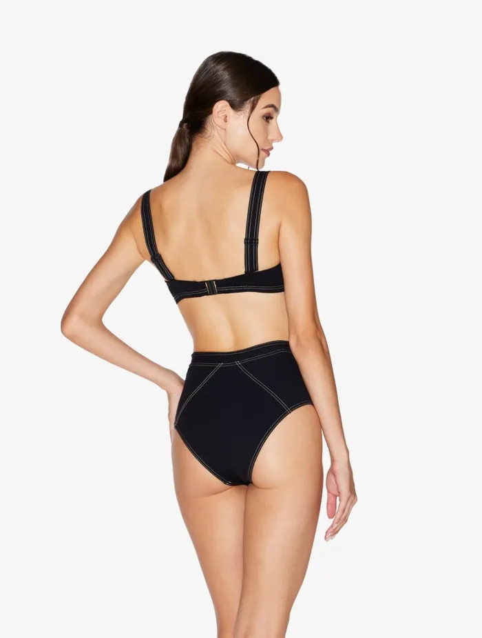 La Perla Bandeau Bikini Top In Black Women Bikinis