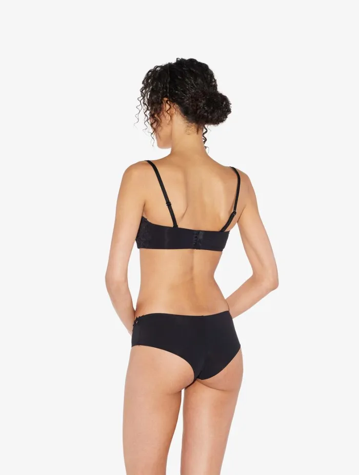 La Perla Black Hipster Briefs With Macram Women Hipster