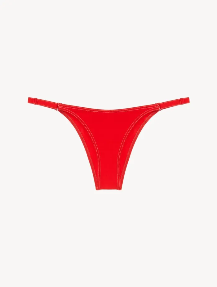 La Perla Brazilian Bikini Brief In Red Women Bikinis