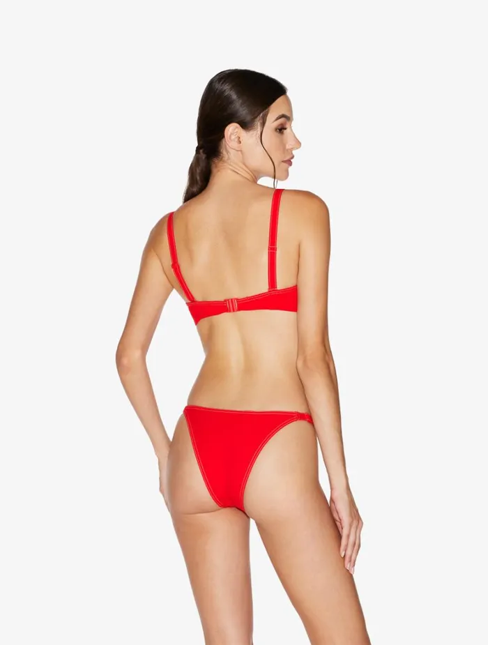 La Perla Brazilian Bikini Brief In Red Women Bikinis