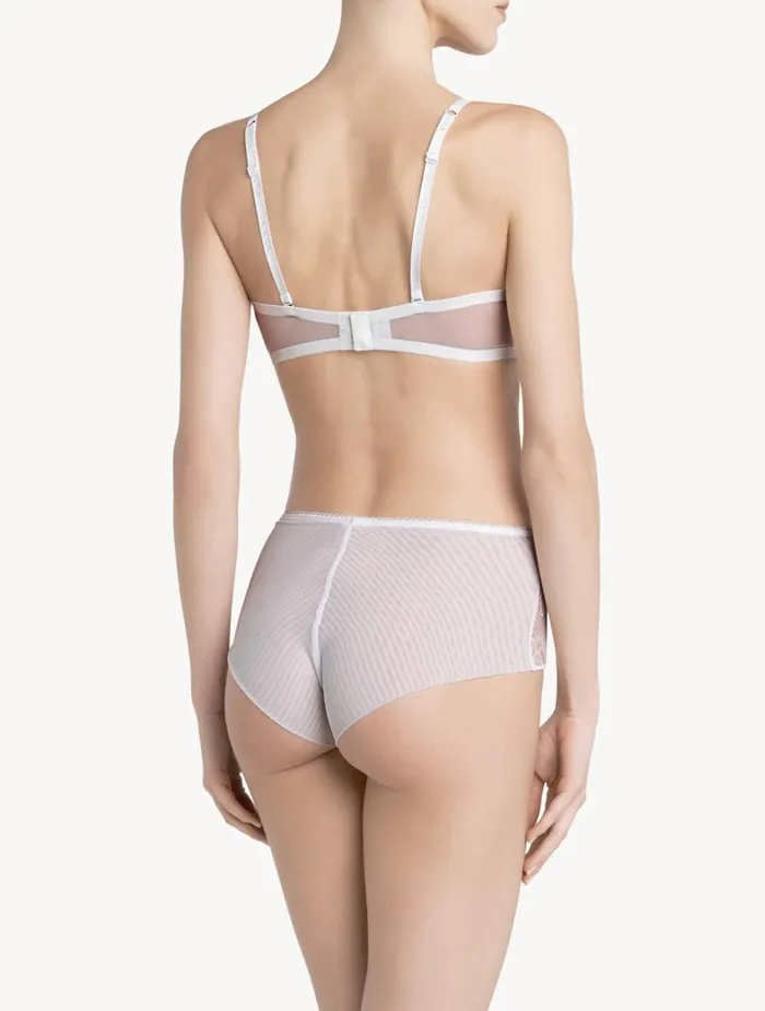 La Perla Luxury Lace Bandeau Bra In White Women Bandeau