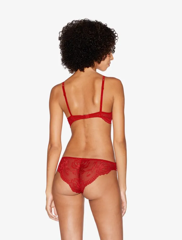 La Perla Luxury Lace Underwired Bra In Red Women Underwired