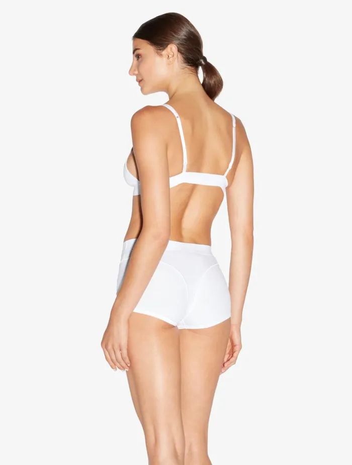 La Perla Medium Brief In White 8211 Online Exclusive Women Brazilian