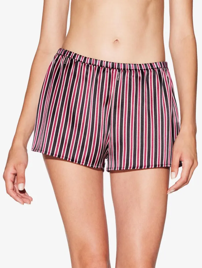 La Perla Silk Striped Sleep Shorts Women Pajamas
