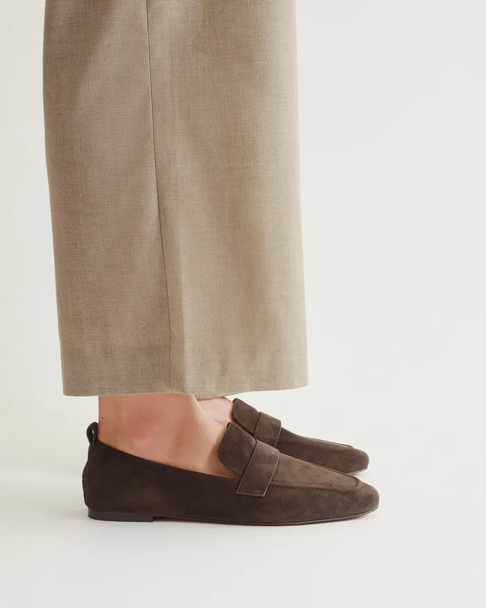 LACE UP and LOAFERS jomercer Women Bowen loafers espresso suede LACE UP and LOAFERS jomercer Women Bowen loafers espresso suede