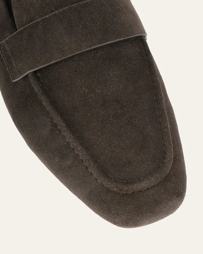 LACE UP and LOAFERS jomercer Women Bowen loafers espresso suede LACE UP and LOAFERS jomercer Women Bowen loafers espresso suede