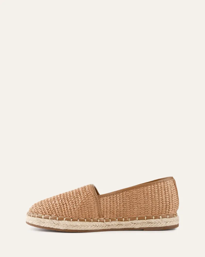 LACE UP and LOAFERS jomercer Women Oakley loafers tan raffia LACE UP and LOAFERS jomercer Women Oakley loafers tan raffia
