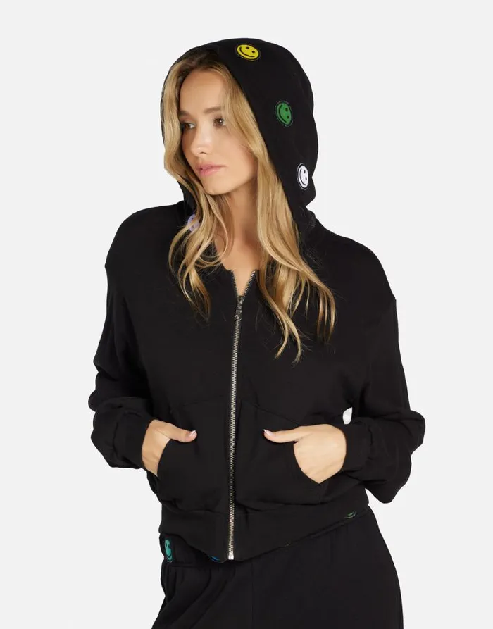 Lachelle Hello Moshi Black Women Lauren Moshi Hoodies