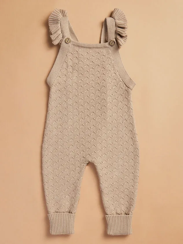 Lane Knit Overalls Natural Girl Altar039d State Playwear