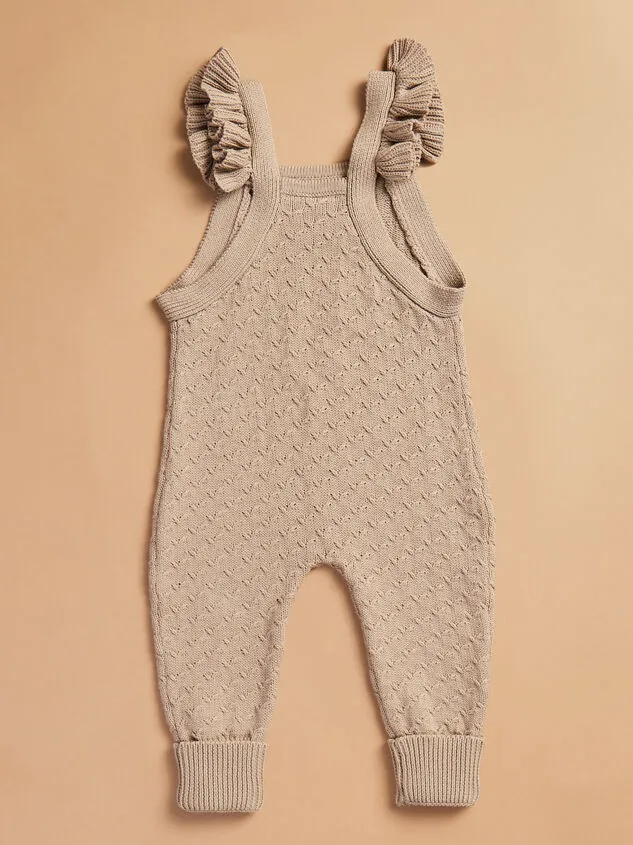 Lane Knit Overalls Natural Girl Altar039d State Playwear Lane Knit Overalls Natural Girl Altar039d State Playwear