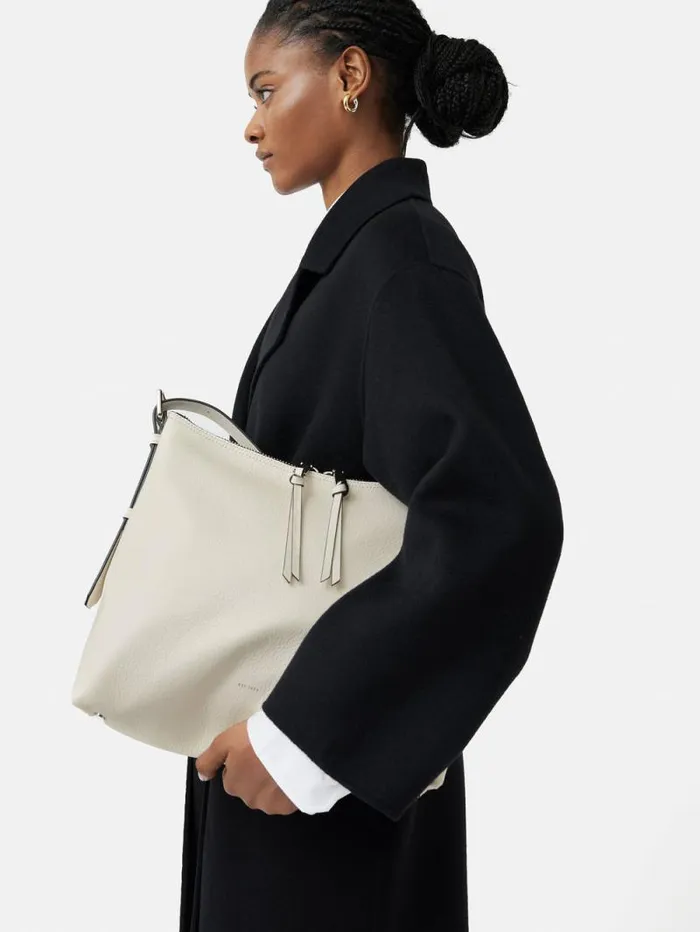 Large Trafalgar Shoulder Bag White Women Jigsaw Bags