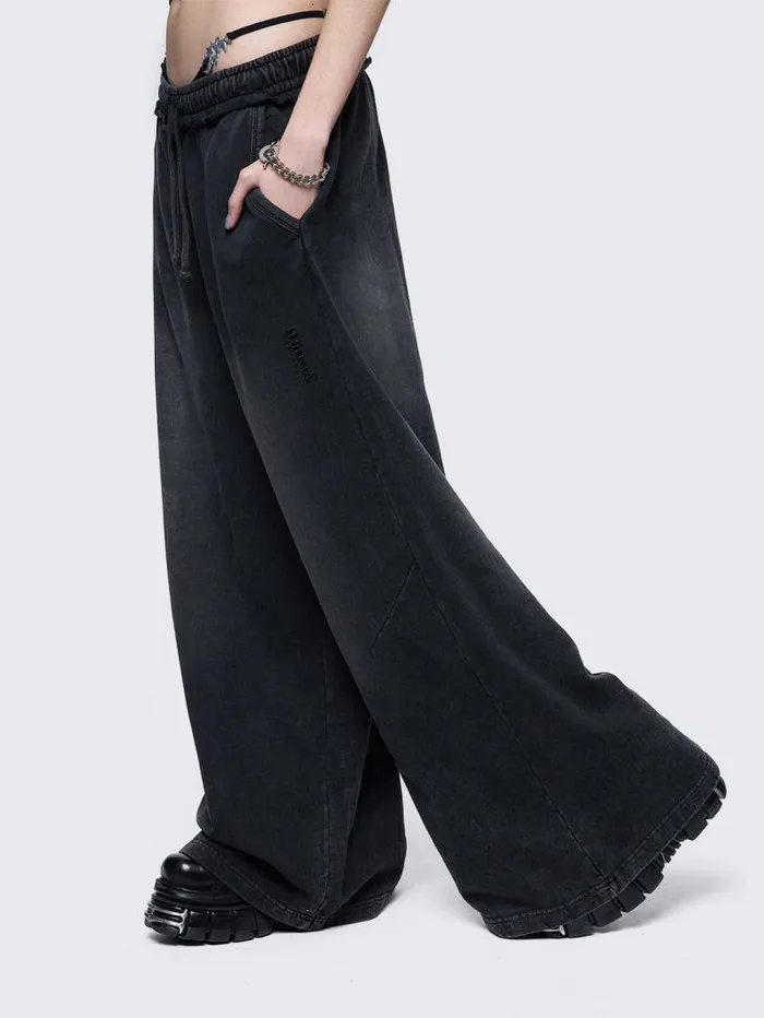 Liv Black Wash Sweatpants Women Minga London Bottoms