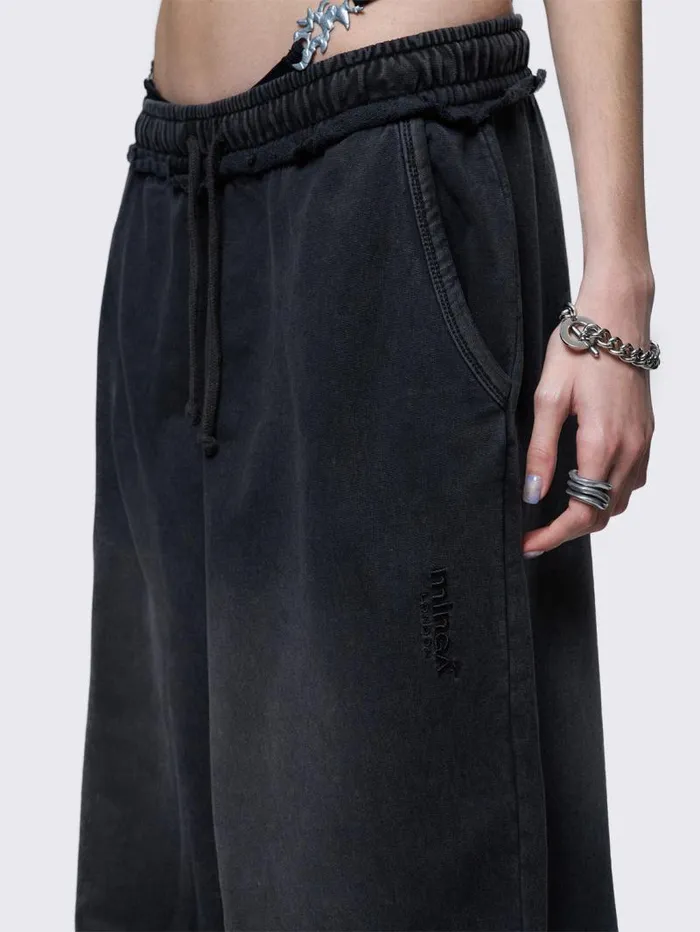 Liv Black Wash Sweatpants Women Minga London Bottoms