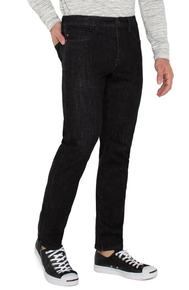 Liverpool Los Angeles Jeans KINGSTON MODERN STRAIGHT COMFORT STRETCH Black Rinse 8211 Mens Liverpool Los Angeles Jeans KINGSTON MODERN STRAIGHT COMFORT STRETCH Black Rinse 8211 Mens