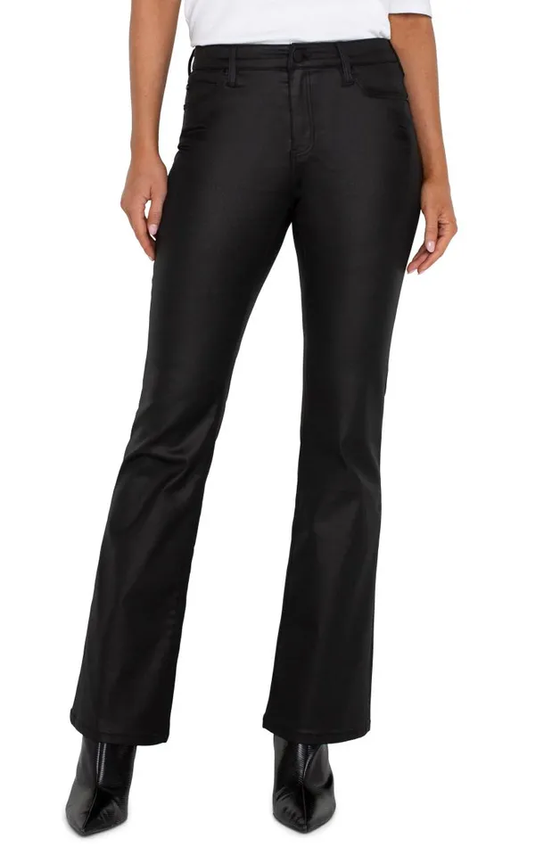Liverpool Los Angeles Jeans LUCY BOOTCUT Coated Black 8211 Womens