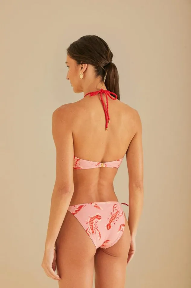 Lobsters Bikini Top Women FARM Rio Bikinis