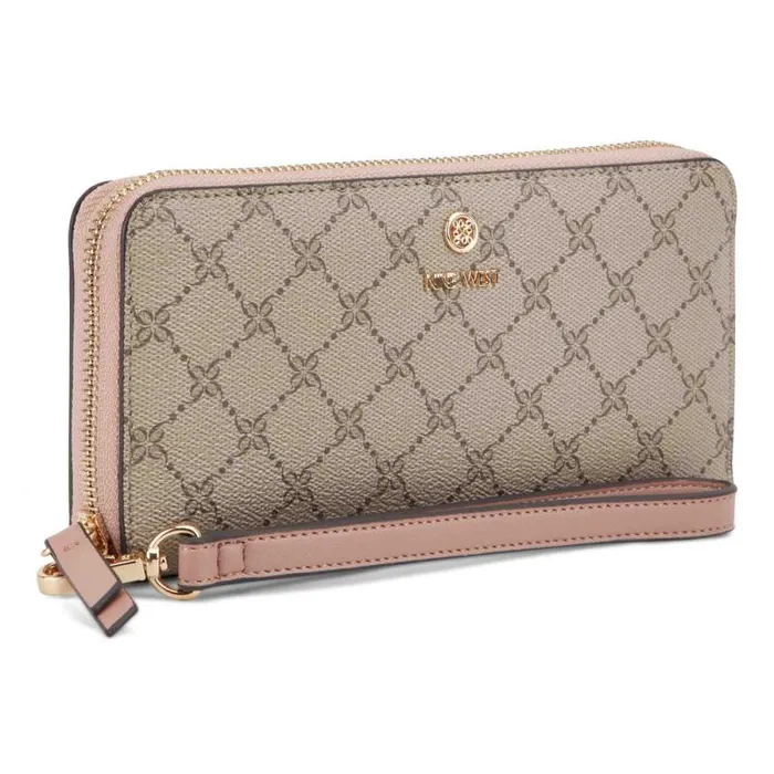 Lockup 9S Zip Around With Wristlet Beigelogodusk Women Nine West Clutches and Wallets Lockup 9S Zip Around With Wristlet Beigelogodusk Women Nine West Clutches and Wallets