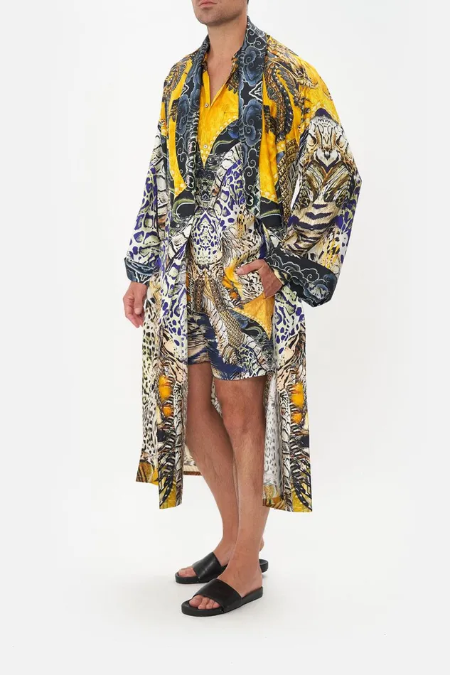 LONG LINE ROBE DANCE OF THE DRAGON Dance Of The Dragon Mens Camilla Robes