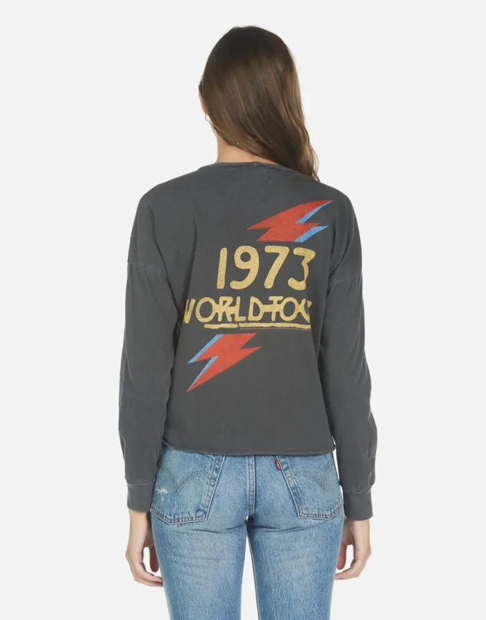 Luella Bowie 1973 Tour Pigment Black Women Lauren Moshi Long Sleeve