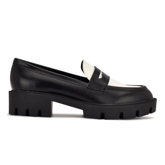 Maibel SlipOn Loafers Jet Black Women Nine West Flats