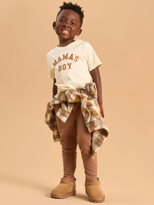 Mamas Boy Graphic Tee Natural Boy Altar039d State Graphics