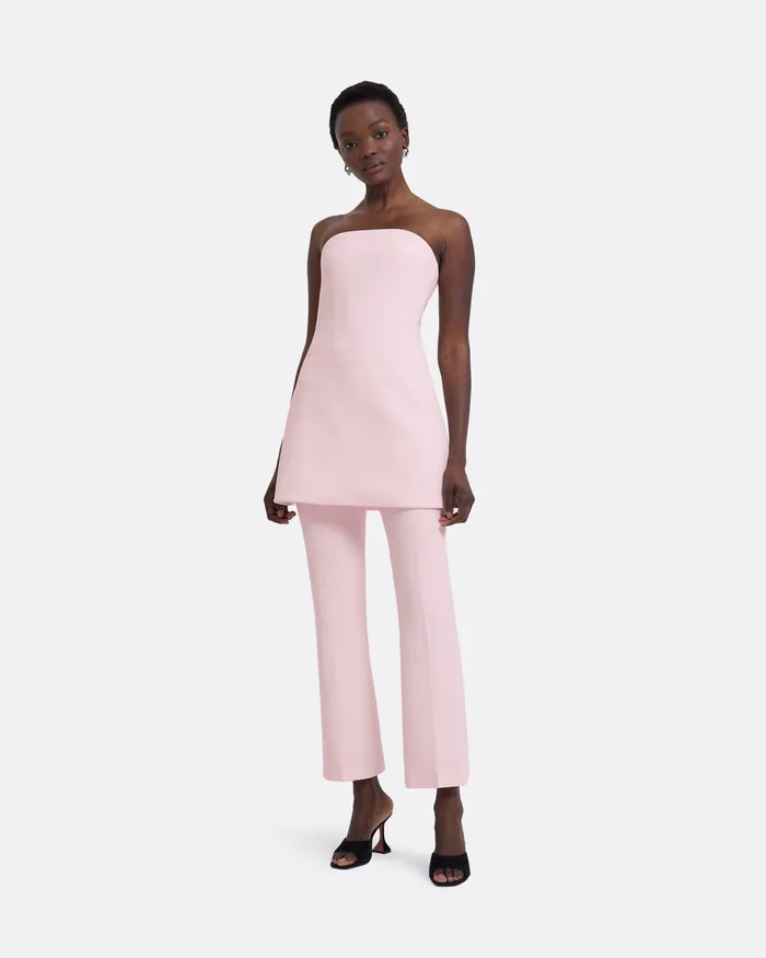 Mari Barely Pink Trousers Barely Pink Trousers Safiyaa Women