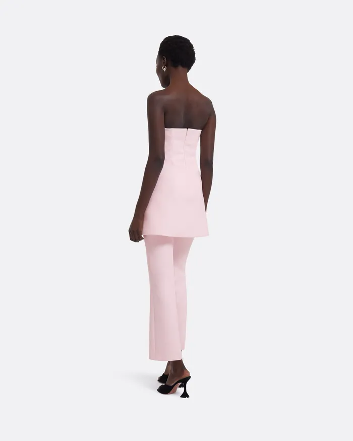 Mari Barely Pink Trousers Barely Pink Trousers Safiyaa Women