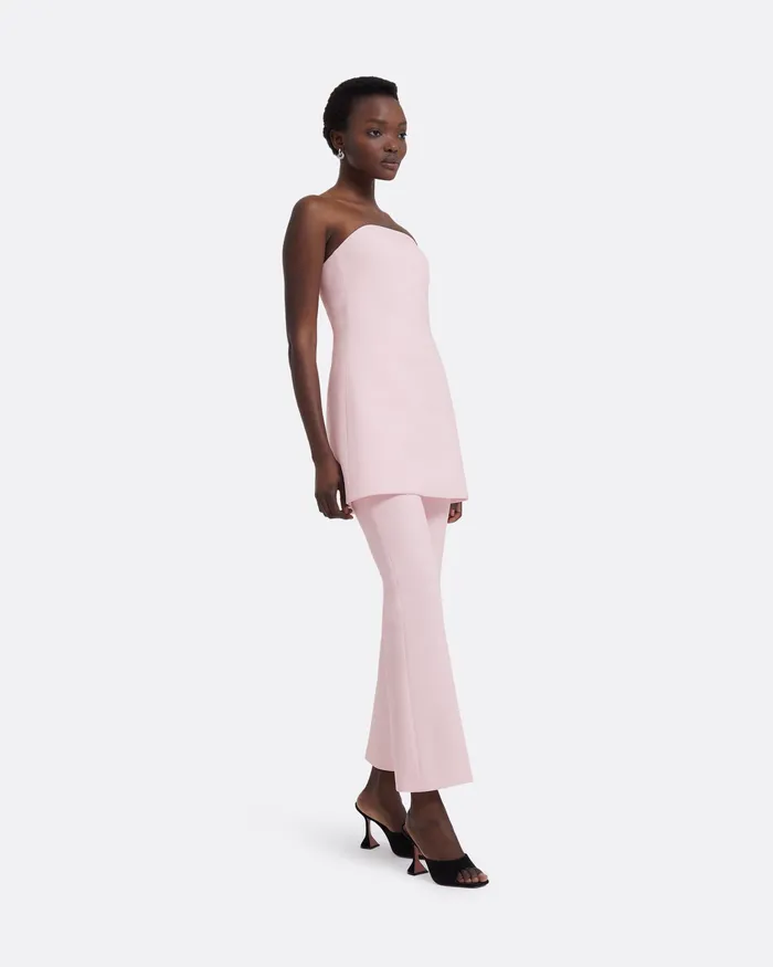 Mari Barely Pink Trousers Barely Pink Trousers Safiyaa Women